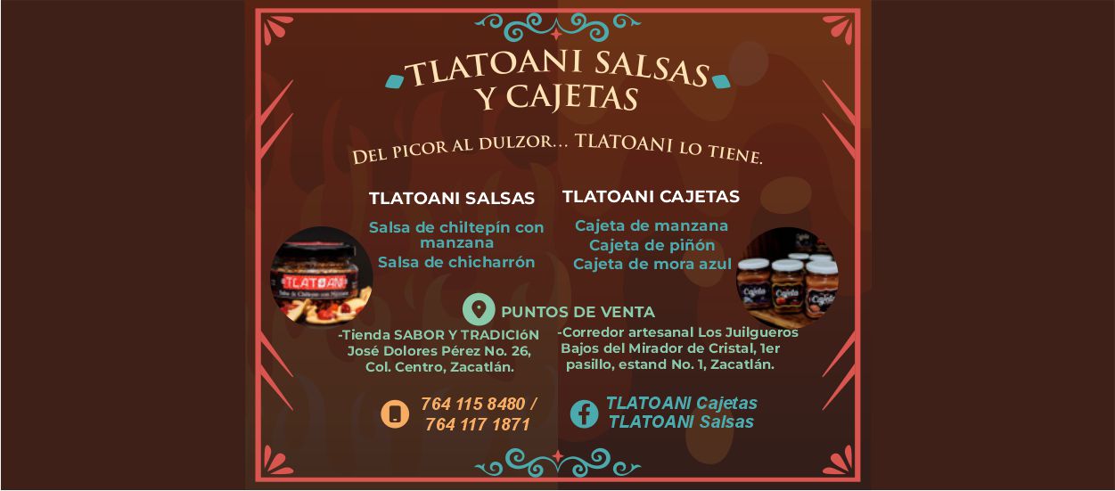 Tlatoani. Salsas y cajetas